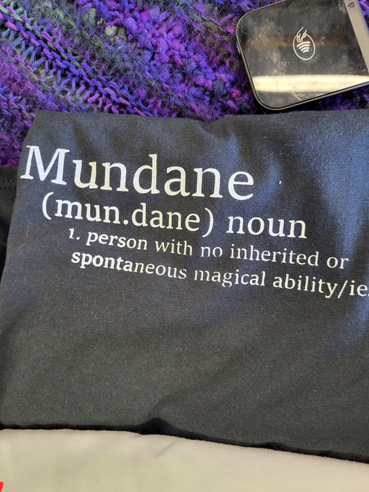 Character Definition Tshirt - Mundane